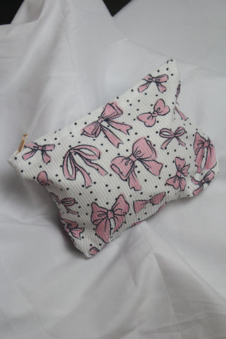 Bow Cosmetic Bag