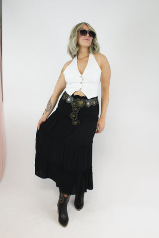 Prairie Breeze Skirt (Black)