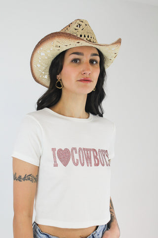 I Love Cowboys Tee