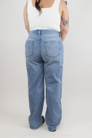 The Slouchy Straight Jeans