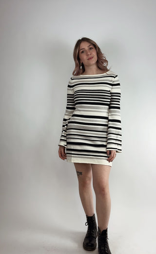 Dixon Striped Sweater Dress