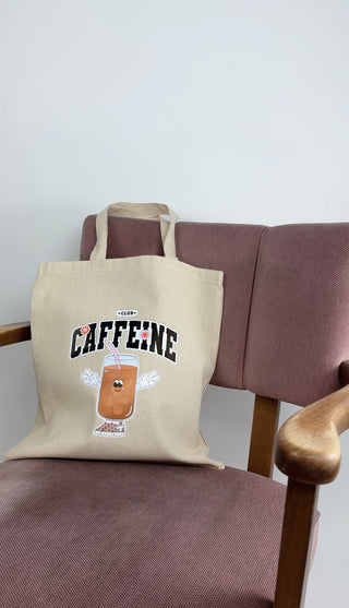 Caffeine Club Tote Bag
