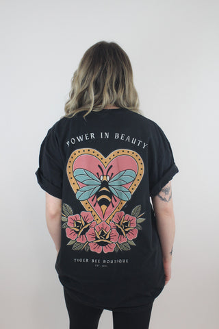 Power in Beauty Tiger Bee Tee