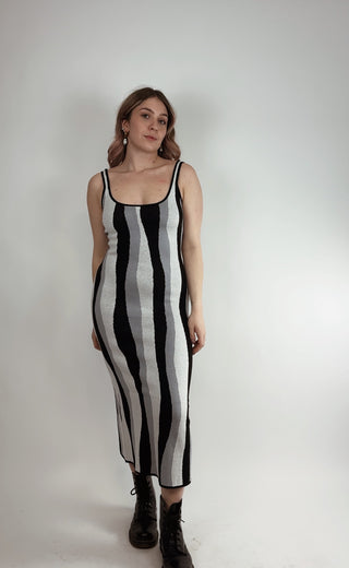 Vando Striped Maxi Dress