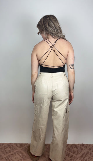 Female Energy Open Back Bodysuit