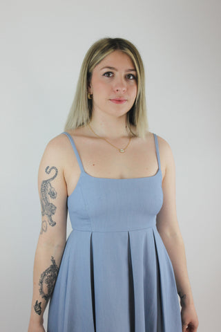 Daytime Blues Mini Dress