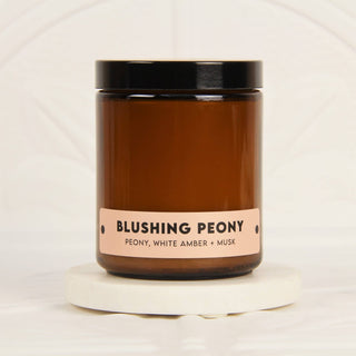 Blushing Peony Candle