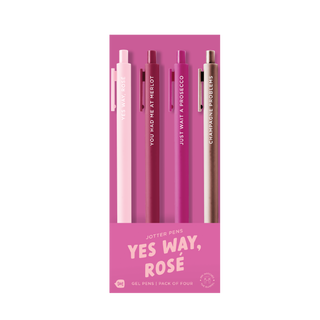 Jotter Set 4 Pack: Yes Way Rosé