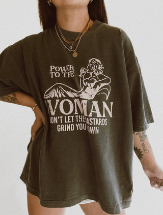 Power To The Woman Graphic Tee