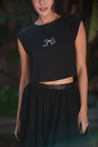 Bow Cropped Tank