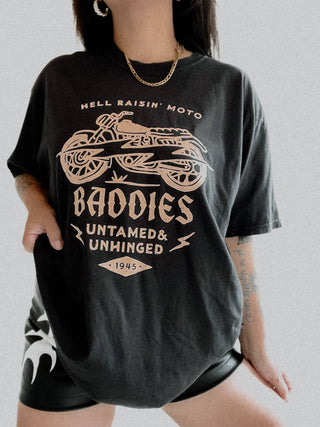 Hell Raisin' Moto Baddies Graphic Tee