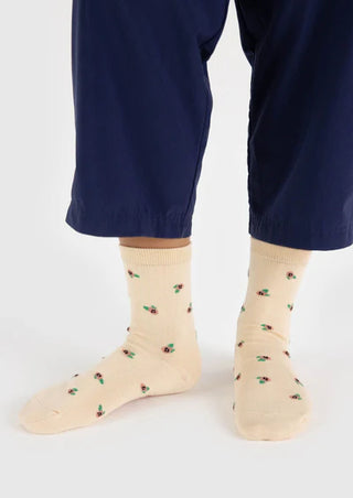 BAGGU Crew Socks - Rosette