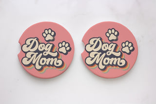 Dog Mom Car Coasters