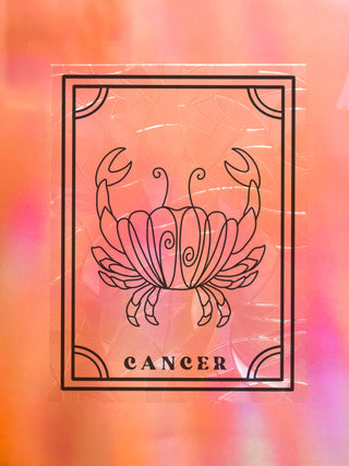 Cancer Zodiac Suncatcher