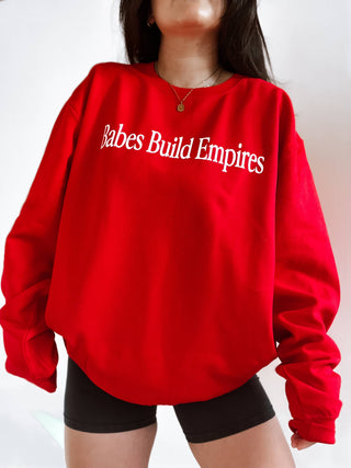 Babes Build Empires Crewneck
