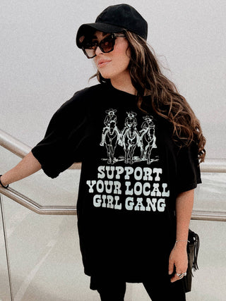 Support Your Local Girl Gang Graphic Tee