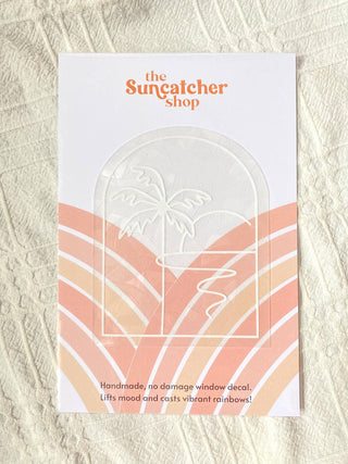 Palm Tree Beach Suncatcher