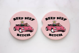 Beep Beep Car Coasters